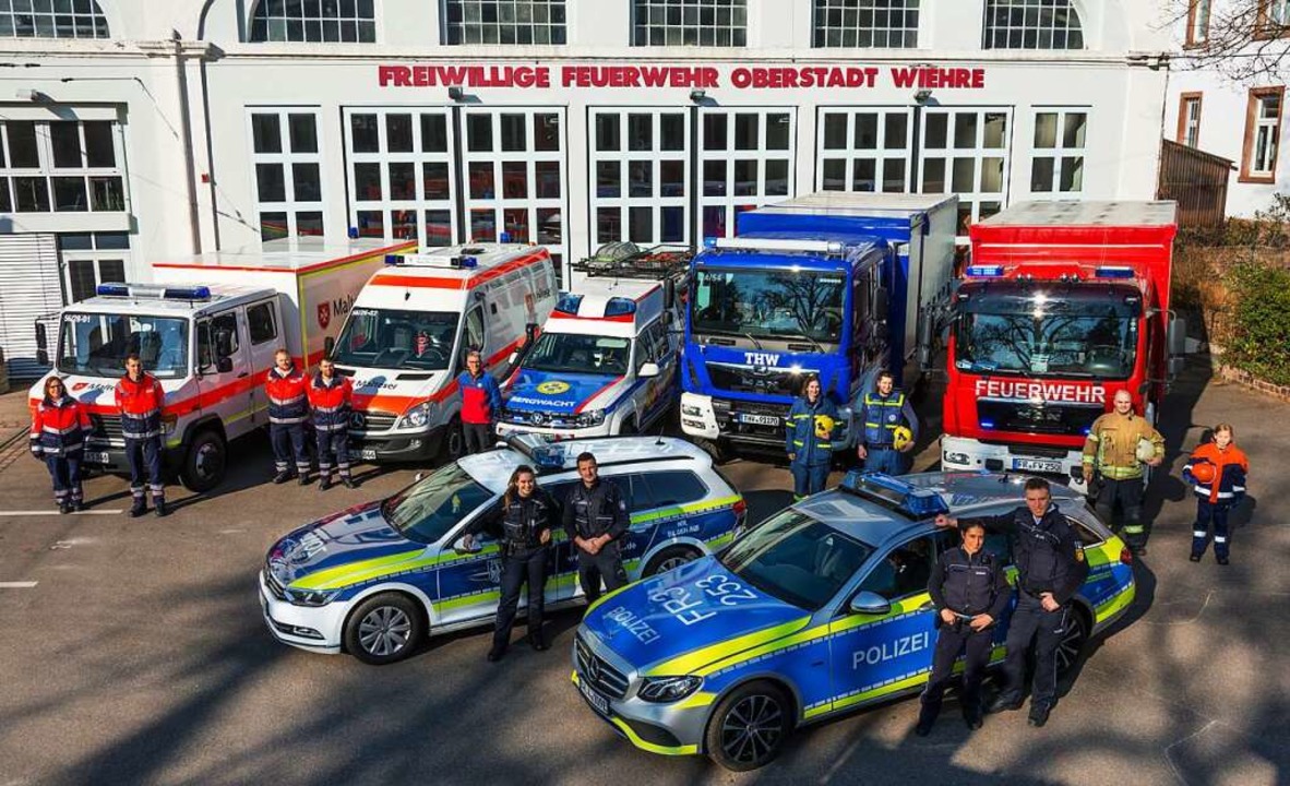 Viel geboten wird beim &#8222;Blaulich...hr vor dem Feuerwehrgertehaus Wiehre.  | Foto: privat