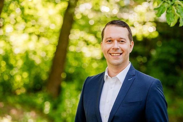 Marco Gutmann erklrt seine Kandidatur in Schwanau