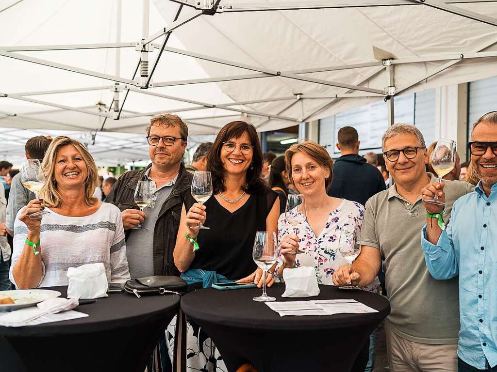 Die Wein-Fass-Bar war ein Fest fr alle Sinne.