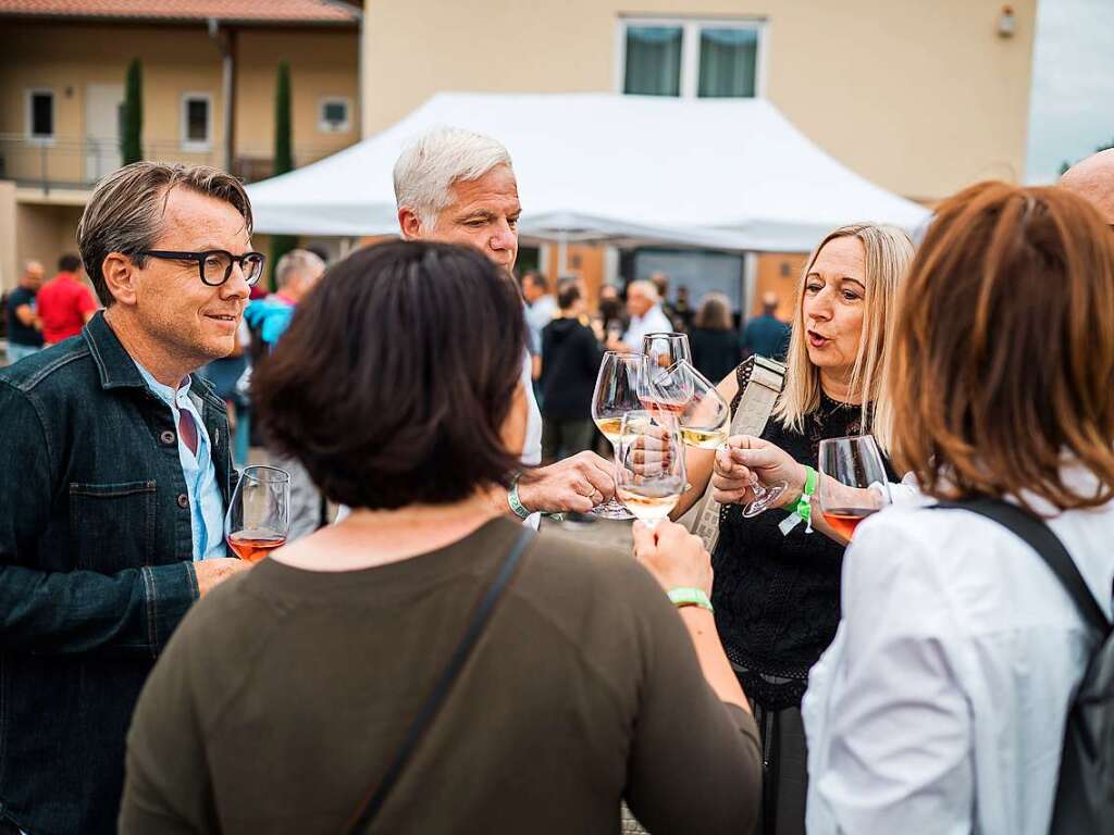 Die Wein-Fass-Bar war ein Fest fr alle Sinne.