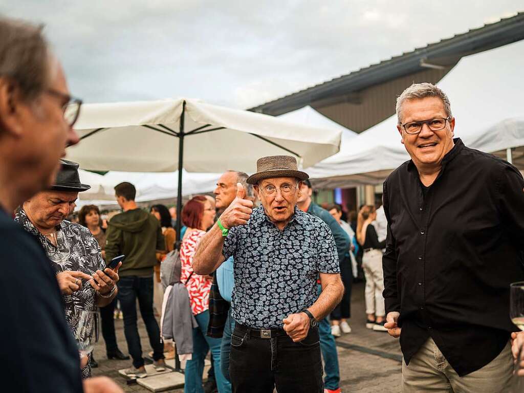 Die Wein-Fass-Bar war ein Fest fr alle Sinne.