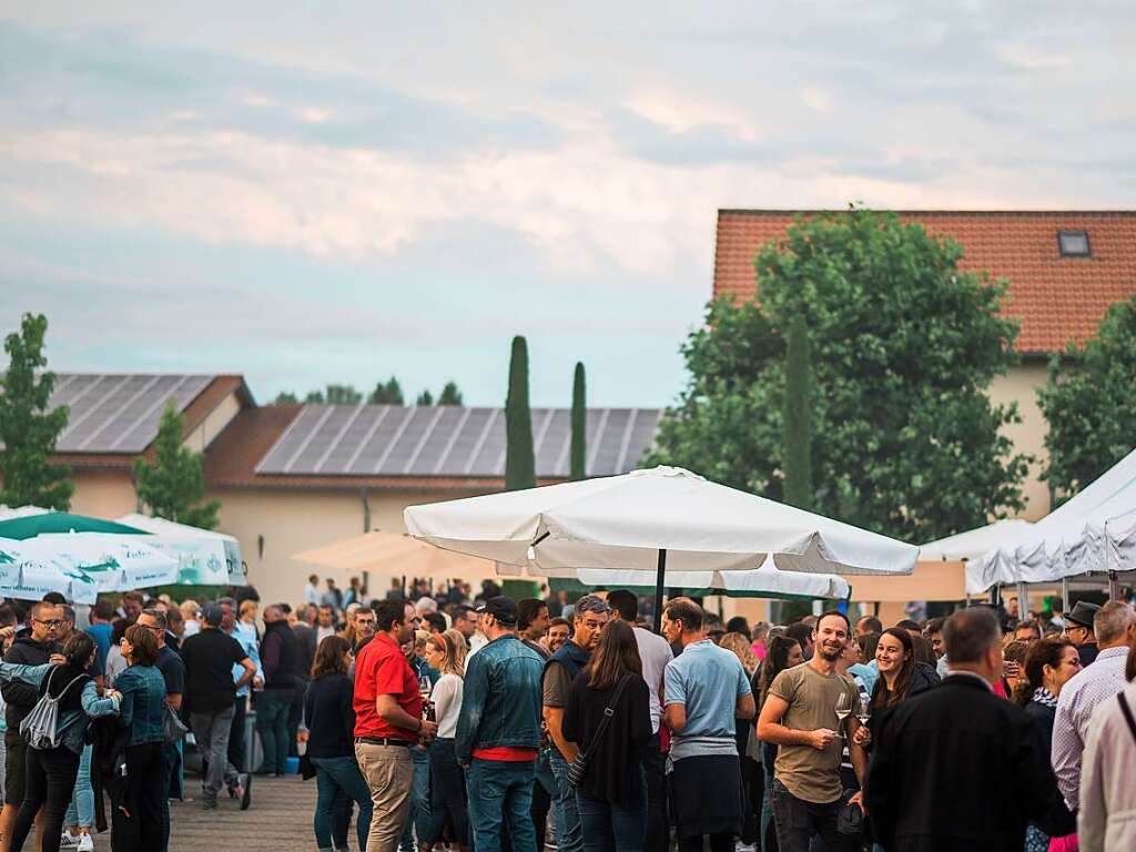 Die Wein-Fass-Bar war ein Fest fr alle Sinne.