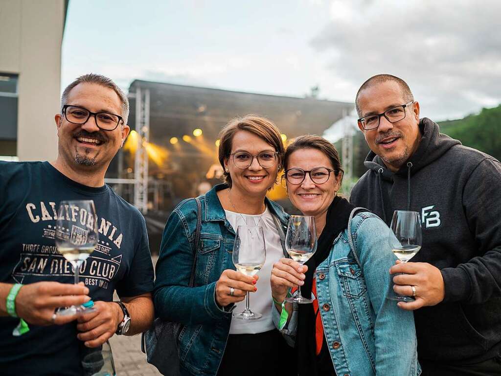 Die Wein-Fass-Bar war ein Fest fr alle Sinne.