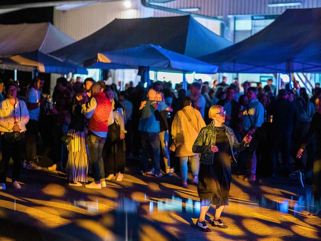 Die Wein-Fass-Bar war ein Fest fr alle Sinne.