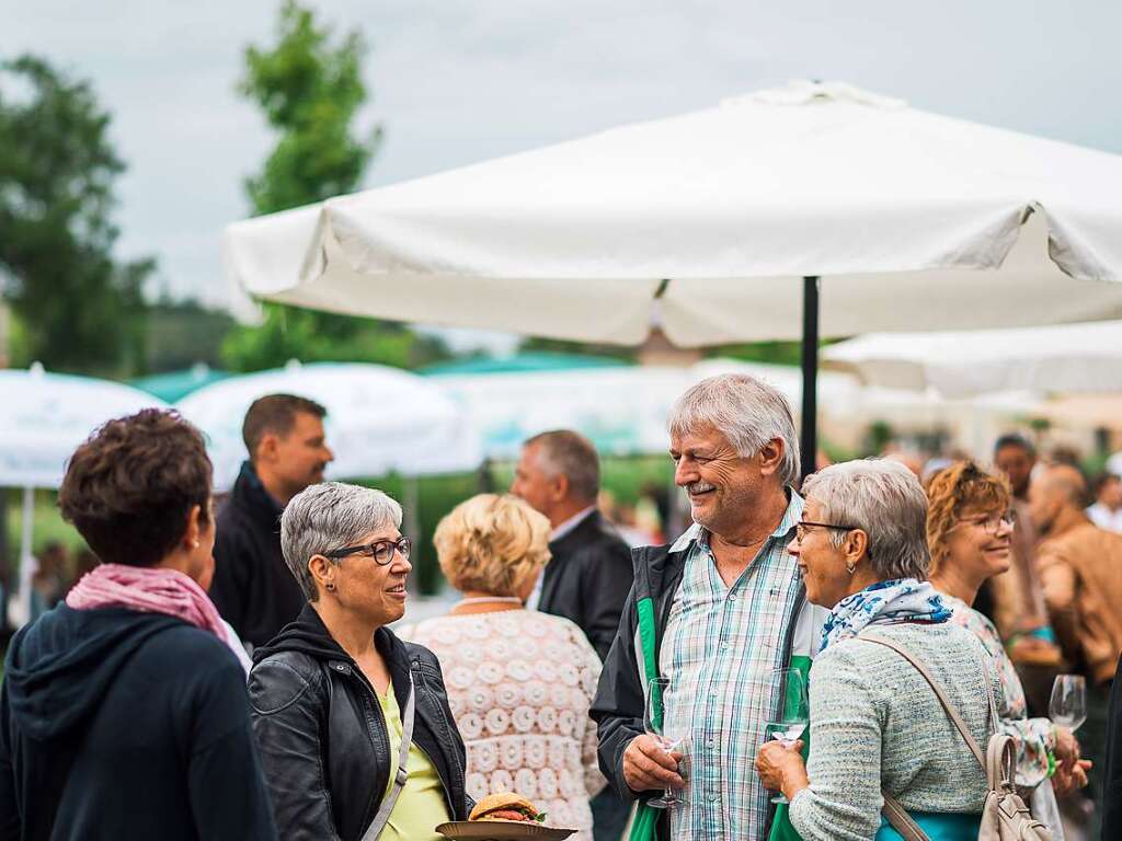 Die Wein-Fass-Bar war ein Fest fr alle Sinne.