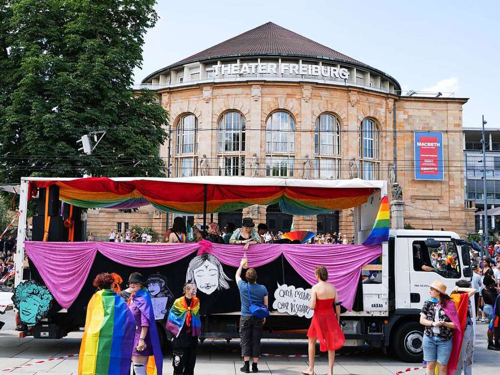 Bunt, wild und lebensfroh: So war der CSD 2022.