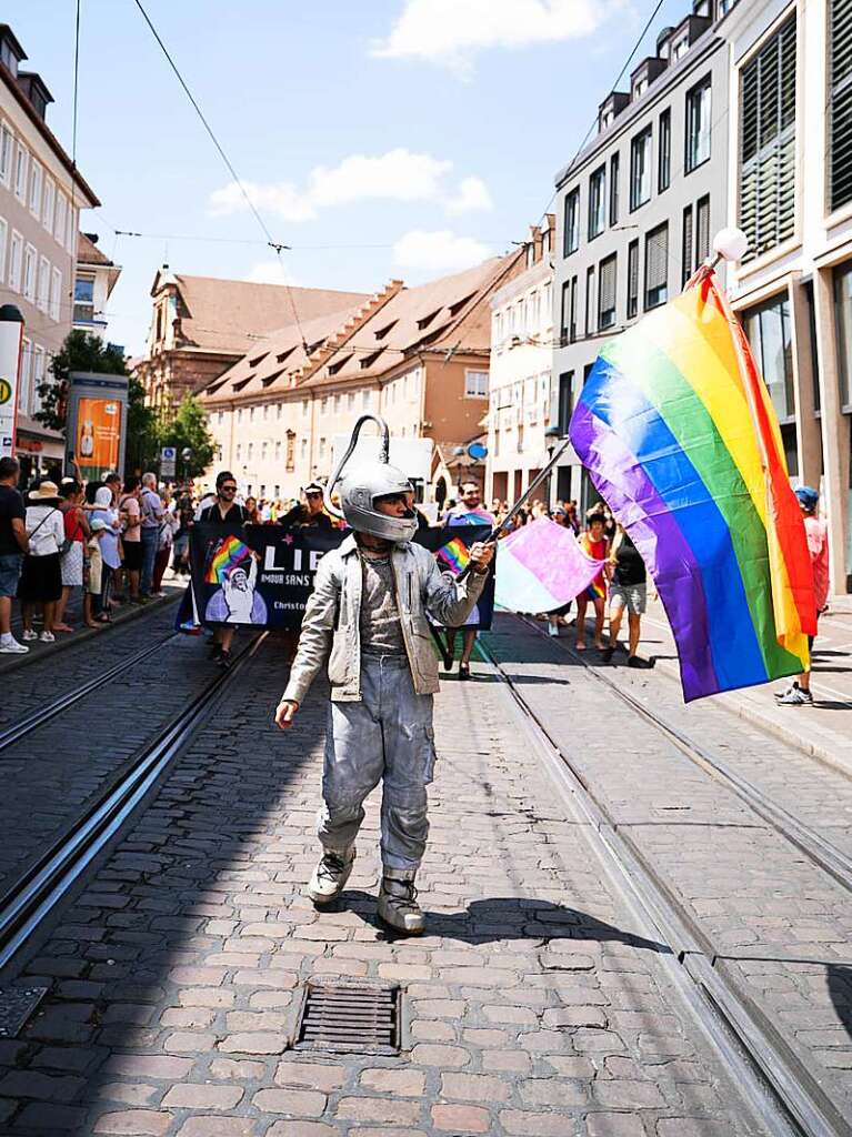 Bunt, wild und lebensfroh: So war der CSD 2022.