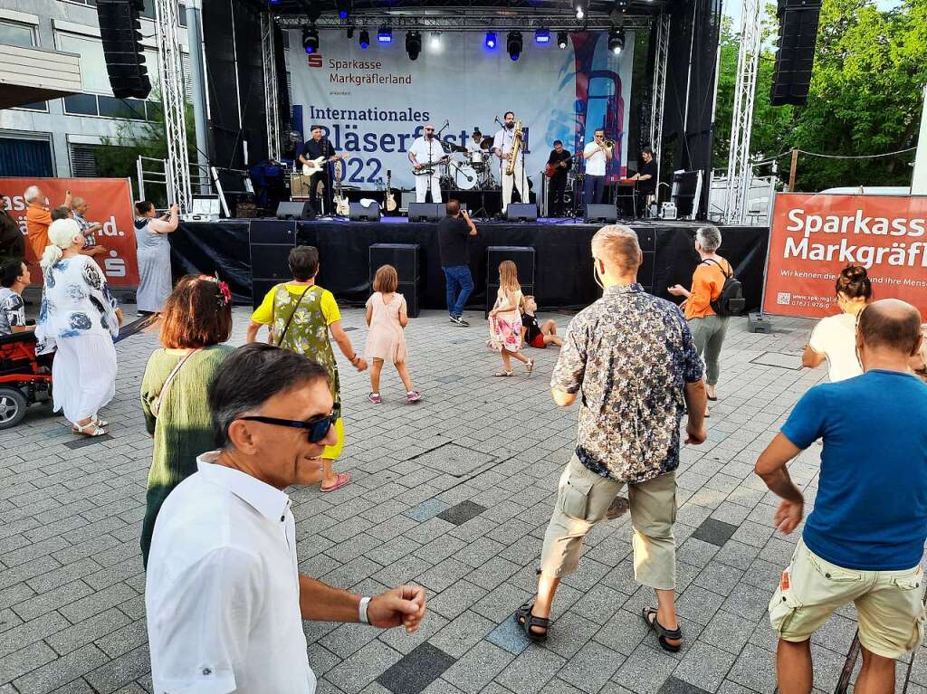 Am Samstagabend beim Blserfestival in Weil am Rhein