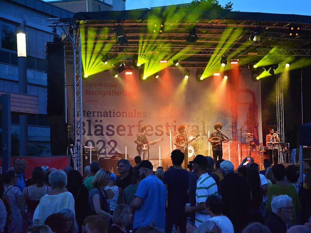 Am Samstagabend beim Blserfestival in Weil am Rhein