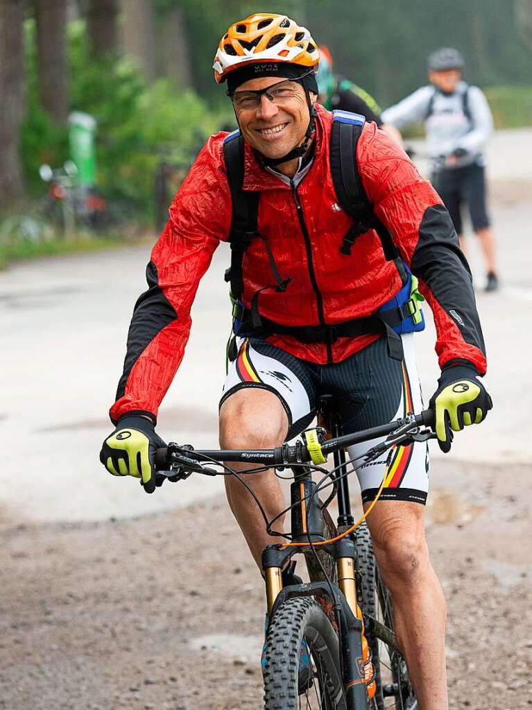 Die sportlich Ambitionierten machen sich auf den Weg.