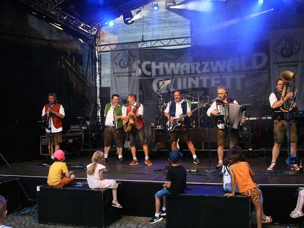 Das Schwarzwald-Quintett begeisterte junge und alte Fans.