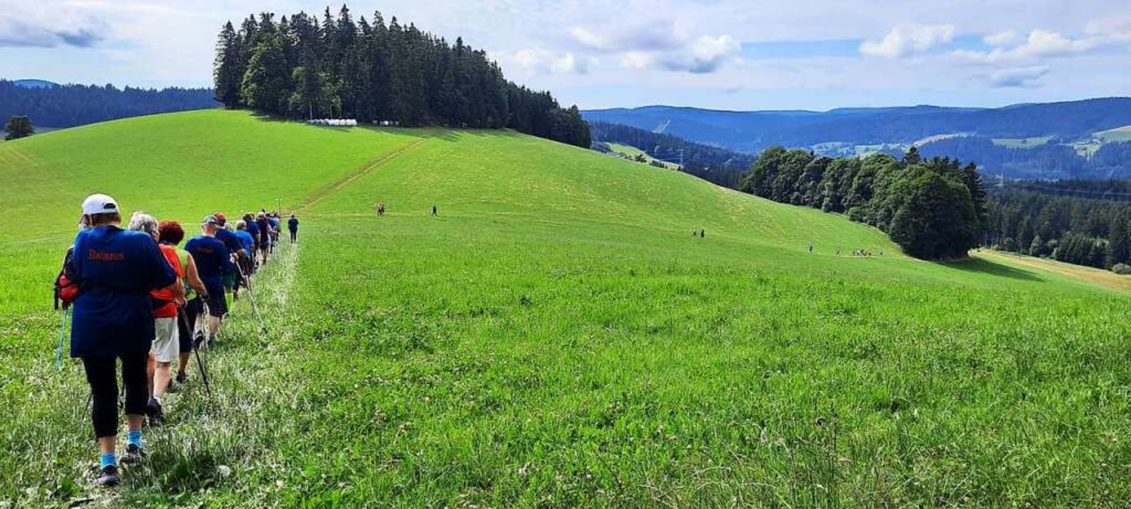 Endlich ging es wieder hinaus in die weite Landschaft.  | Foto: Heidrun Simoneit