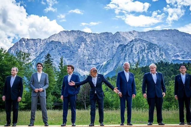 Von wegen heile Welt: G7-Gipfel bringt Krisen nach Schloss Elmau