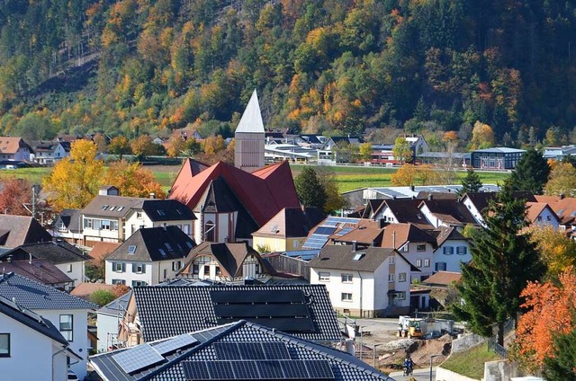 Eine Auszeichnung wurde jetzt von der ...r hohen Kirchturms in Gutach vergeben.  | Foto: Nikolaus Bayer