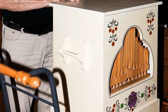 Stadt bekommt Drehorgel ihres unbekannteren Orgelbauers geschenkt