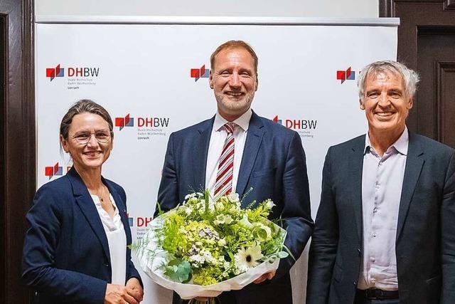 Gerhard Jäger ist neuer Rektor der Dualen Hochschule Lörrach