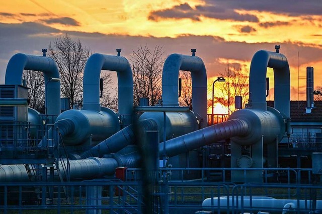 Kommt noch genug Gas durch die Leitung?  | Foto: Patrick Pleul (dpa)