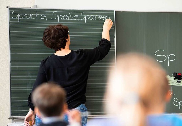 Das Land ndert nichts an der Lehrer-Teilzeit.  | Foto: Sebastian Gollnow (dpa)