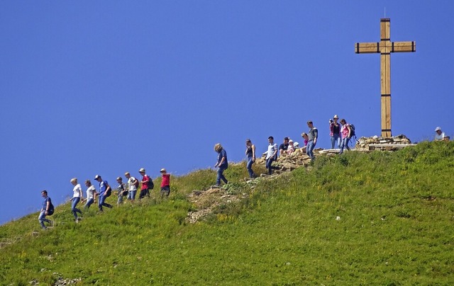 Hoch hinaus geht es beim Ferienlager der katholischen Kirchengemeinde Bonndorf.  | Foto: Sophia Malich