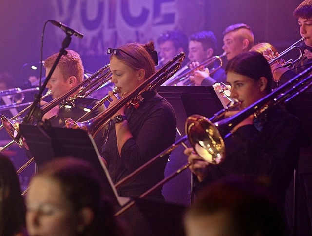 Die Jazz Chillers der Heimschule Ettenheim beim Konzert   | Foto: Schule