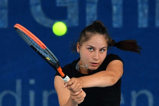 Hoffnungstrgerin beim TC Schnberg: Magdalena Kaminski  | Foto: Achim Keller