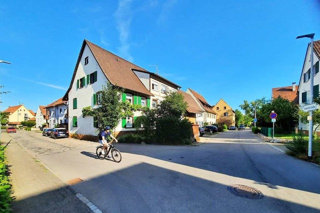 An der Kreuzung von Groer Gass (recht... (links) sind hufig Radler unterwegs.  | Foto: Hannes Lauber