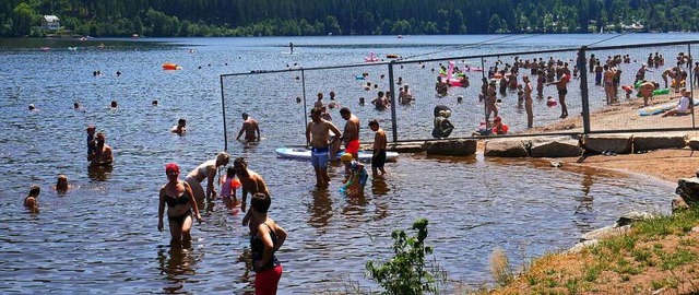 Die wrmeren Temperaturen laden &#8211...Sommer 2019 &#8211; zum Schwimmen ein.  | Foto: Eva Korinth