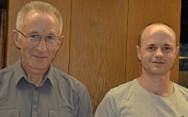 Walter Wamer (links) und Mike Keller ...pitze der Freien Whler in Rickenbach.  | Foto: Christiane Sahli