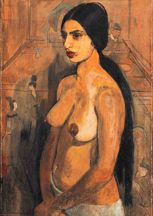Amrita Sher-Gil: &#8222;Selbstbildnis als Tahitianerin&#8220; (1934)  | Foto: Kiran Nadar Museum of Art