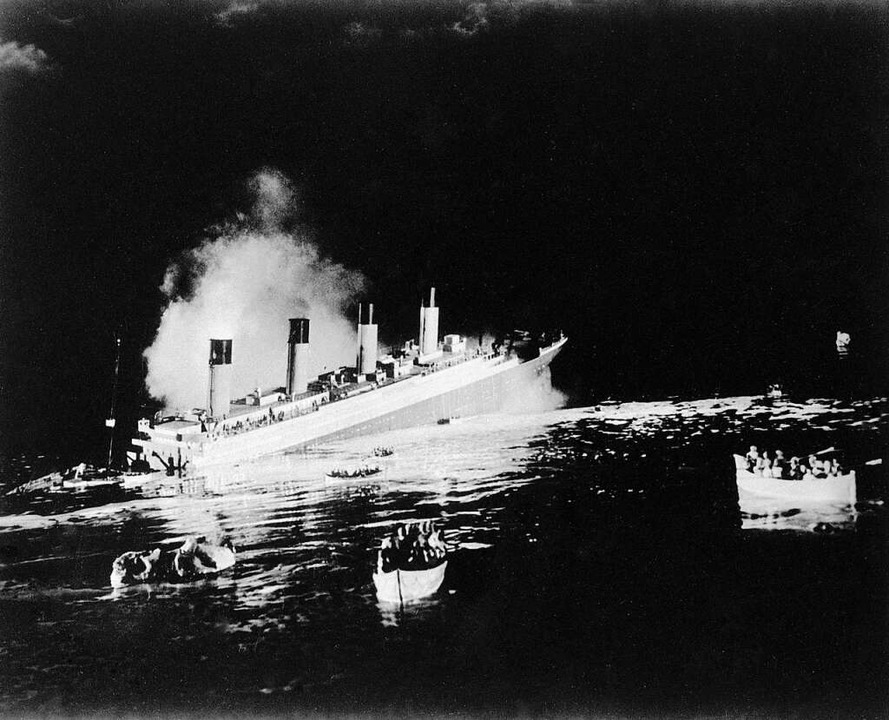 Die Unglücksnacht im Hollywood-Film: S...Untergang der Titanic&#8220; von 1953   | Foto: ullstein bild - United Archives