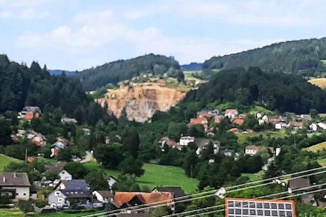 In Malsburg-Marzell soll ein neuer Steinbruch entstehen