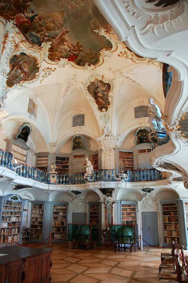 Die Gemlde in der Klosterbibliothek i...2;Aufklrung&#8220; behaupten musste.   | Foto:  privat