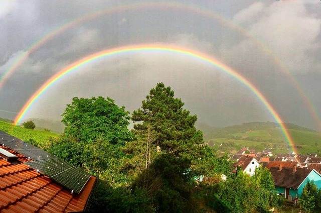 Regenbogen ber Ebringen.  | Foto: Bernhard Goldschmidt