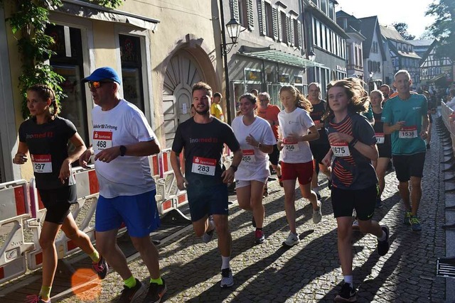 Beim Stadtlauf hatten alle ihren Spa,<ppp></ppp>  | Foto: Benedikt Sommer