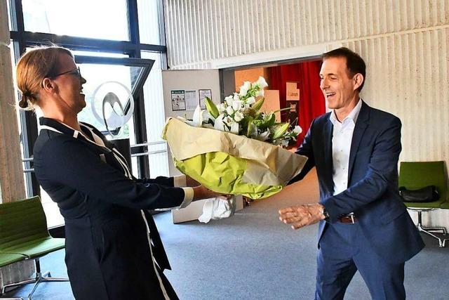 Jörg Lutz bleibt Oberbürgermeister von Lörrach – aber nur jeder Fünfte geht zur Wahl