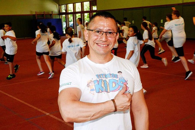 Mit dem Angebot der Fitnesskids erreic...n sie in der ZfP-Halle in Emmendingen.  | Foto: Dieter Erggelet