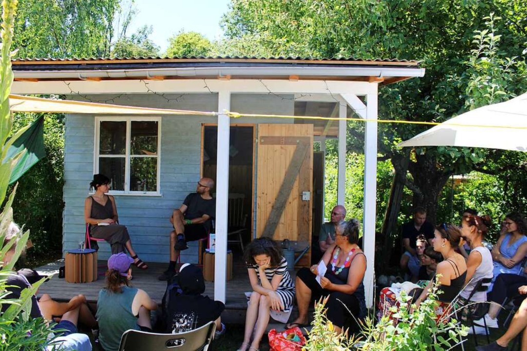 Gemtlich und familir ging es beim Li... Yeah&#8220; in den Schrebergrten zu.  | Foto: Anna Castro Ksel