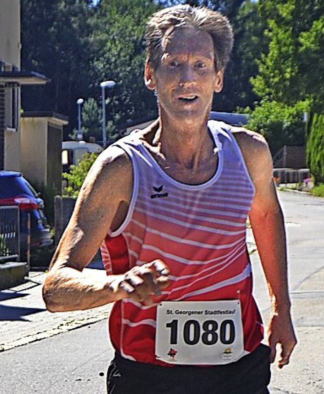 Zweiter im 10,5-Kilometer-Lauf: Walter Kuss  | Foto: Junkel