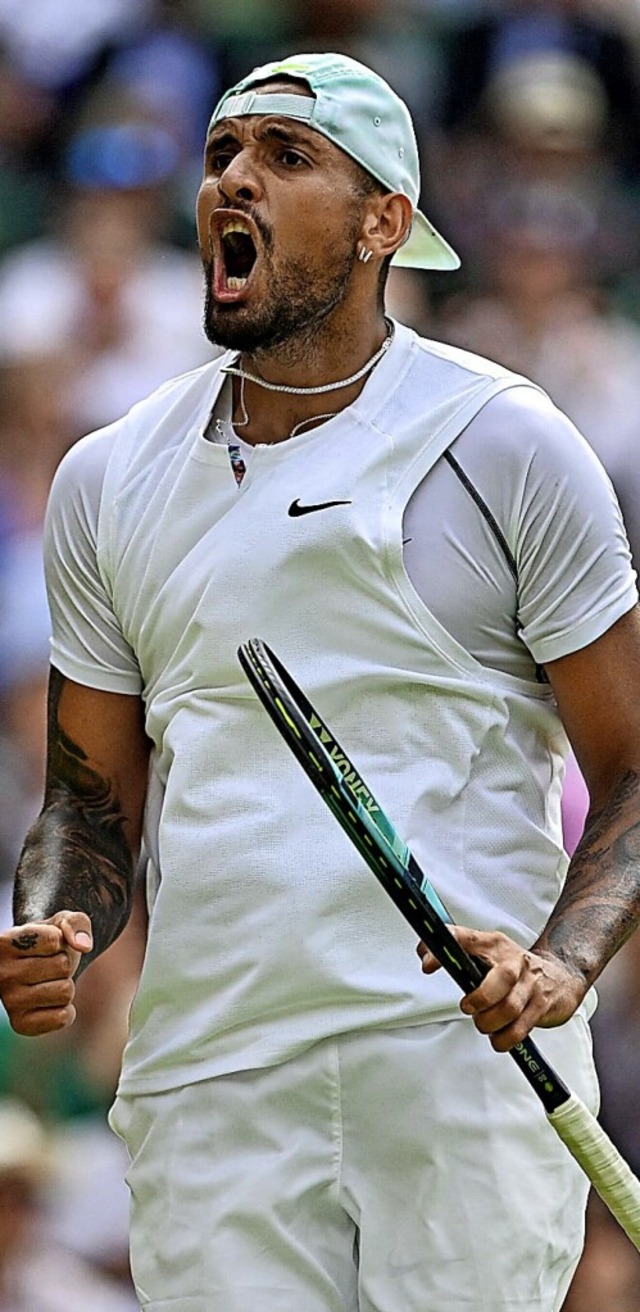Nick Kyrgios in Wimbledon  | Foto: GLYN KIRK (AFP)
