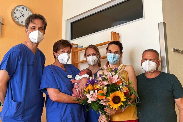 Im St. Elisabethen-Krankenhaus kam das 1000. Baby 2022 zur Welt. | Foto: St. Elisabethen-Krankenhaus Im St. Elisabethen-Krankenhaus kam das 1000. Baby 2022 zur Welt. | Foto: St. Elisabethen-Krankenhaus