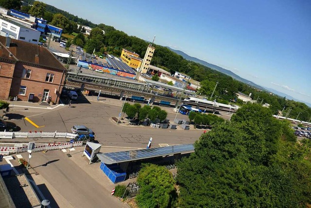 Mobilittsstation Emmendinger Bahnhof:...ren Verkehrsmittel erleichtert werden.  | Foto: Marius Alexander