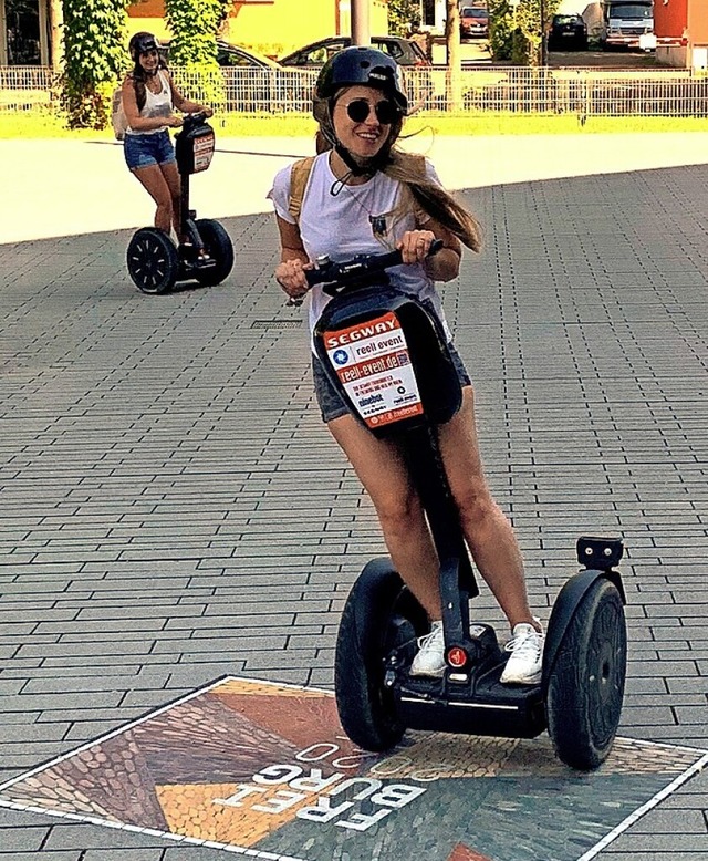 Im Eimeldinger Ferienprogramm knnen Jugendliche ab 14 Jahren Segway fahren.  | Foto: Marcus Reichenbach