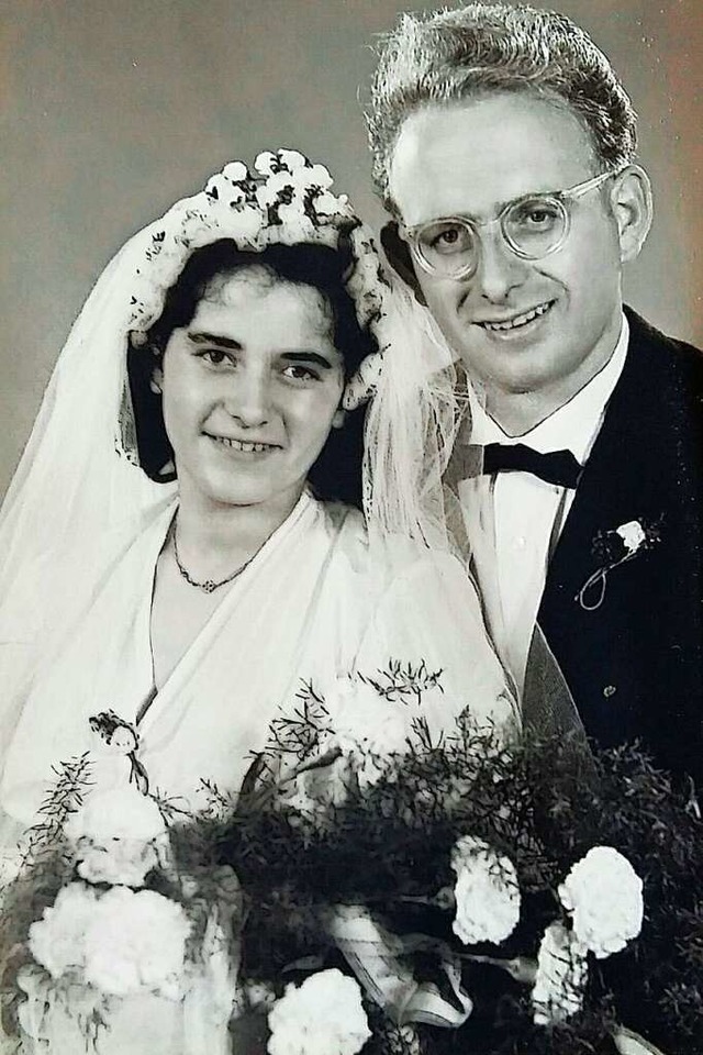 Das Hochzeitsfoto von 1957  | Foto: privat
