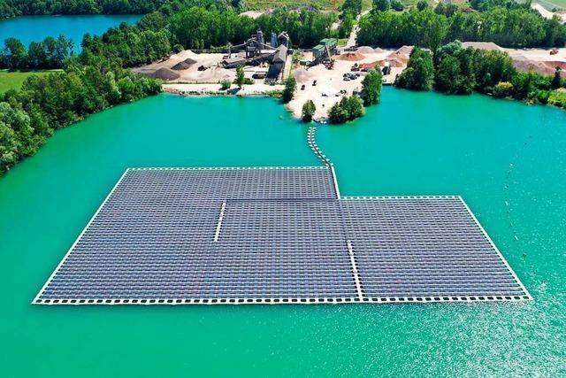 Bei der Photovoltaik auf Seen gibt es viel ungenutztes Potenzial
