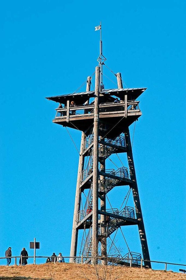 Der Schauinslandturm  | Foto: Ingo Schneider