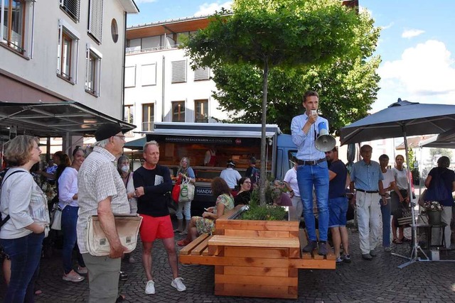 Bei einer Ideenwerkstatt wurden bereit...uation auf dem Sonne-Platz gesammelt.   | Foto: Andrea Steinhart