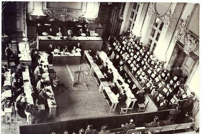 Bei den Rastatter Prozessen standen nach dem Zweiten Weltkrieg auch Freiburger vor Gericht
