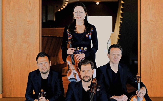 Das  Casal-Quartett freut sich auf die...th, Sebastian Braun und Markus Fleck.  | Foto: borggreve