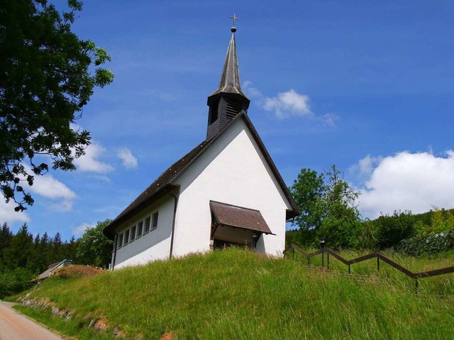 Die Kapelle St. Martin in Biederbach  | Foto: Klausmann