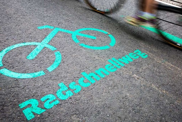 Zwischen Bad Krozingen und Freiburg si...Studie gengend Radfahrer zu erwarten.  | Foto: Christoph Schmidt